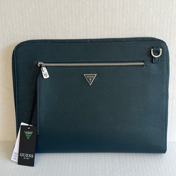 New GUESS Men’s Laptop Document Bag - Picture 1 of 10